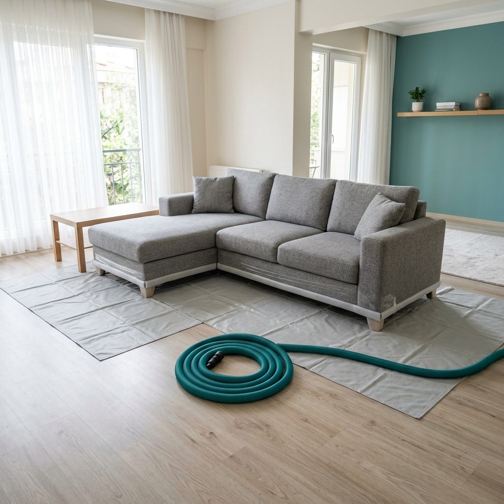 İşlem sonrası temiz salon